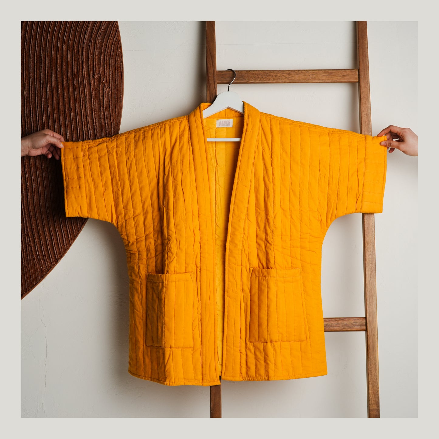 Mustard Quilted Jacket